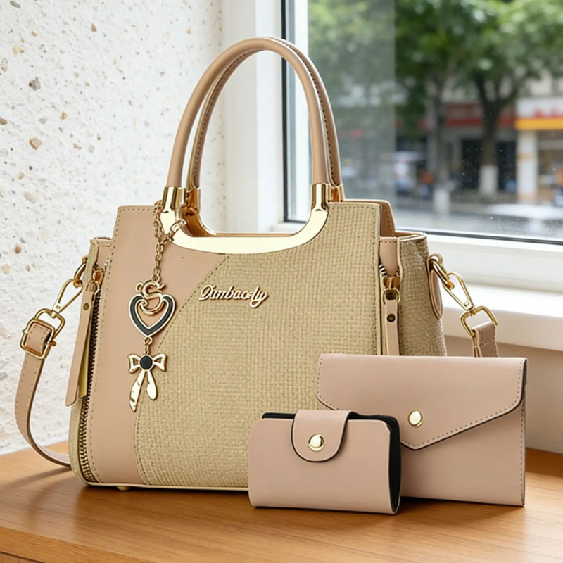 Women Bags Leather - Elegante dameshandtasset, multi-color schoudertassen, casual PU-materiaal,