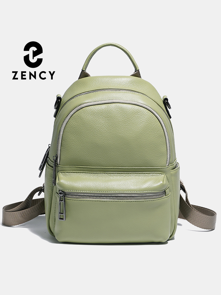 Women Bags White - Zency Vrouwen Lederen Rugzak Meisjes Rugzakken