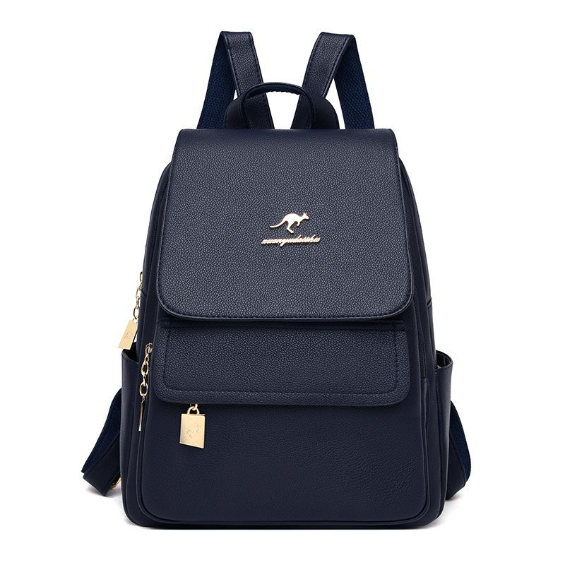 Women Bags White - Hoge kwaliteit lederen rugzak dames grote