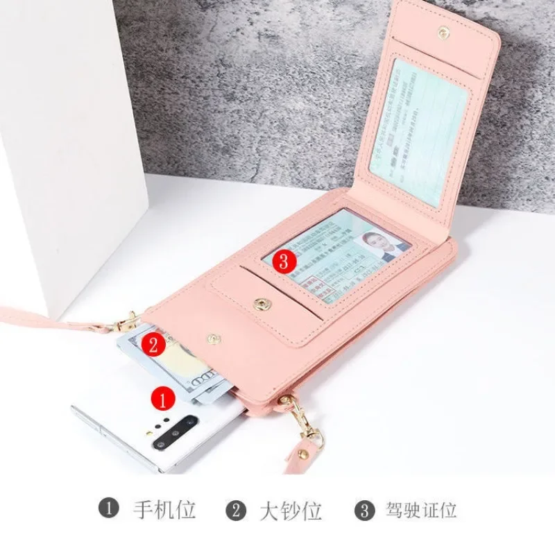Women Bags Leather - Crossbody mobiele telefoon tas voor dames