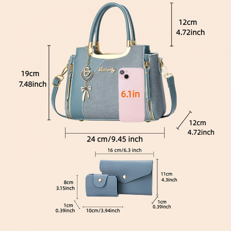 Elegante dameshandtasset, mult - Women Bags Leather recensie en prijs