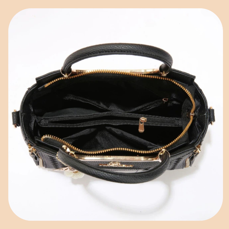 3-delige handtasset van lychee - Women Bags Leather recensie en prijs