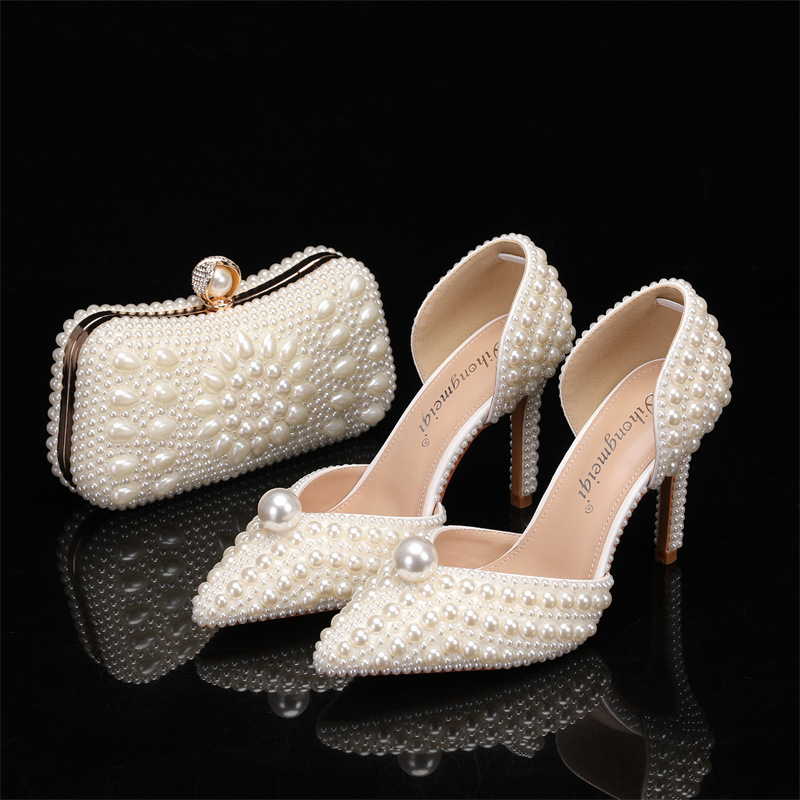 Tas en schoenenset voor dames  - Women Bags White recensie en prijs