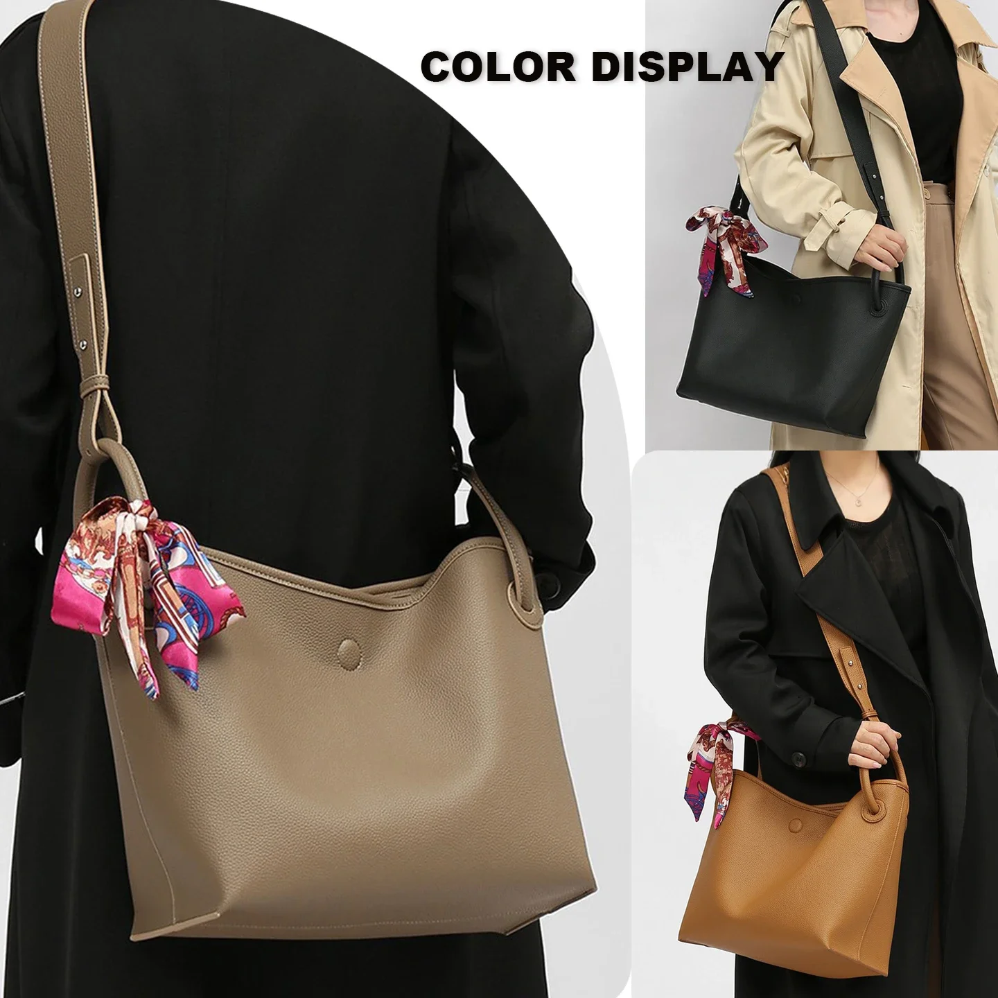 Luxe dames handtas van PU leer - Women Bags Leather recensie en prijs