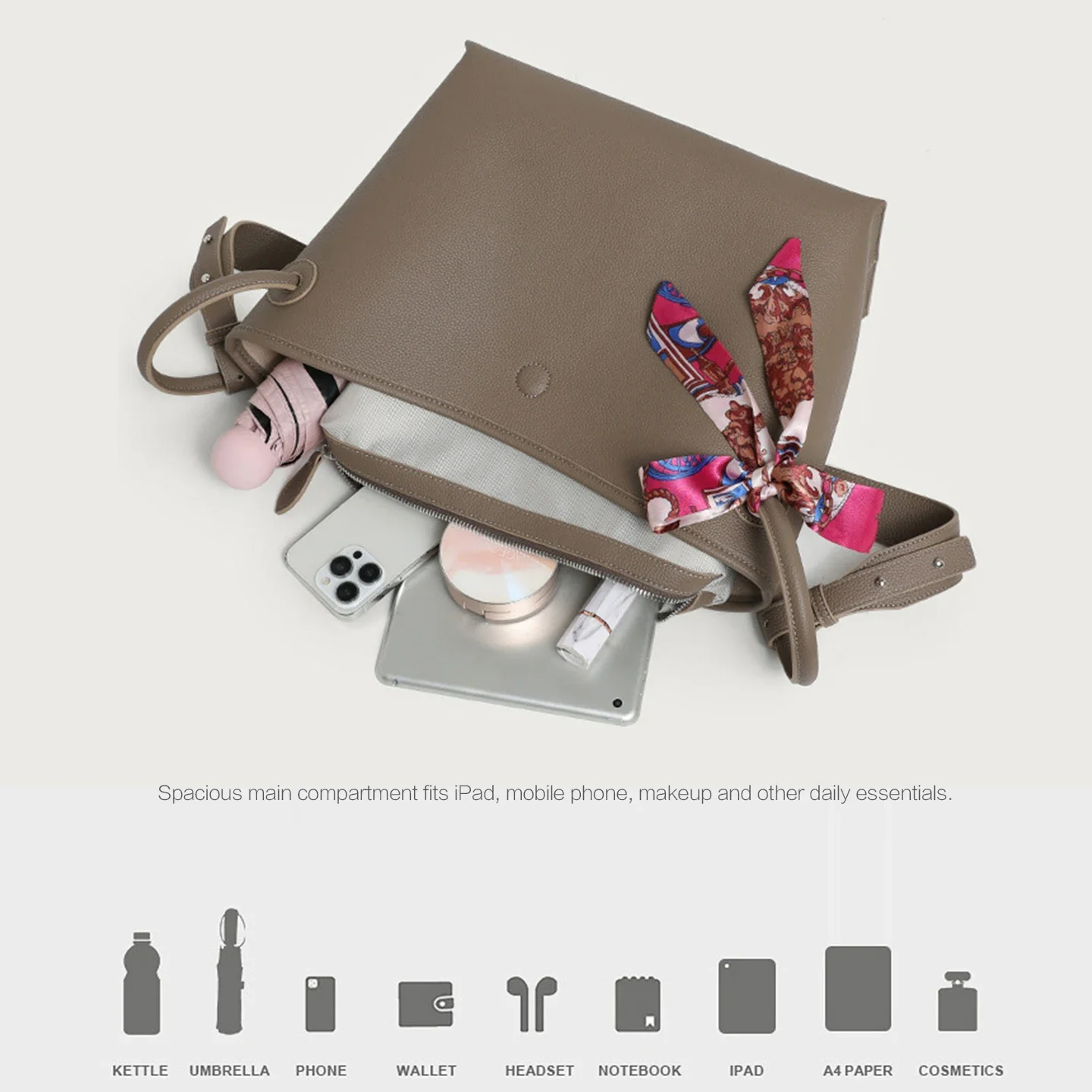 Luxe dames handtas van PU leer - Women Bags Leather recensie en prijs