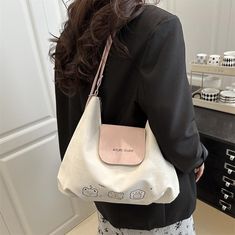 NIEUWE Leuke Cartoon Schoudert - Women Bags White recensie en prijs