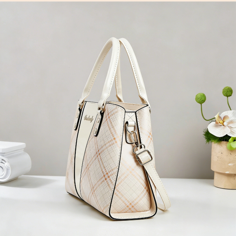 3-delige dames tasset met gepr - Women Bags Leather recensie en prijs