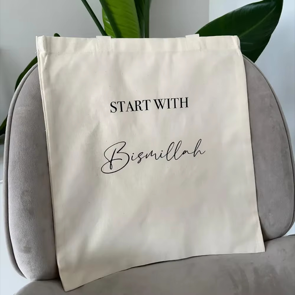 Begin met Bismillah Tote Bag B - Women Bags For Eid recensie en prijs