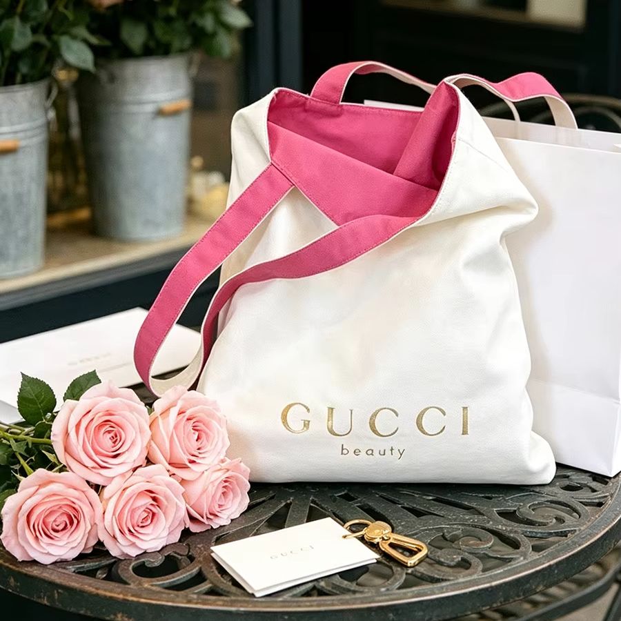 GUCCIs tas Dames Canvas Tote B - Women Bags White recensie en prijs