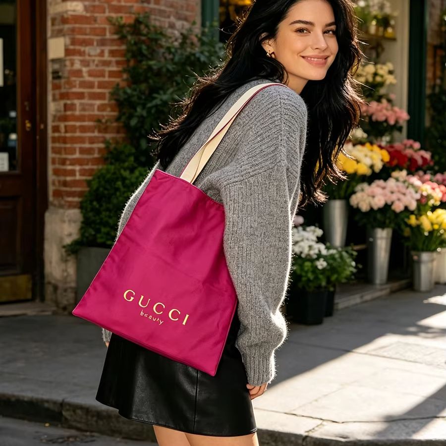 GUCCIs tas Dames Canvas Tote B - Women Bags White recensie en prijs
